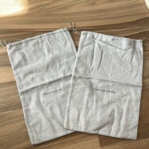 Classique Entier set of 2 dust bags